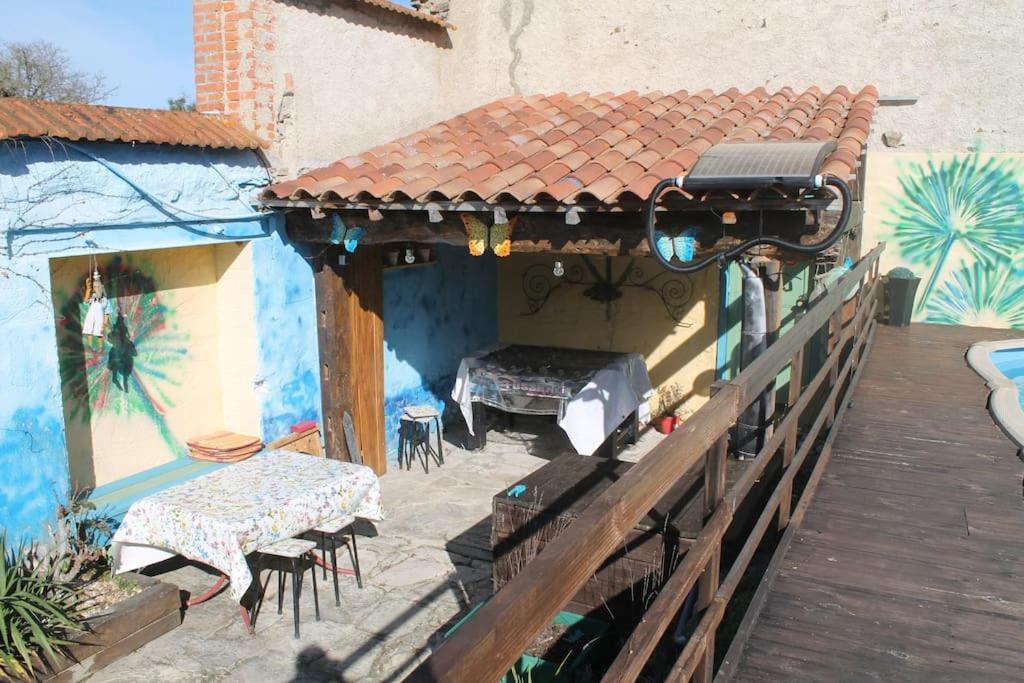 Вилла Le Miette, Family House Sleeps 6 La Celle-sous-Gouzon Экстерьер фото